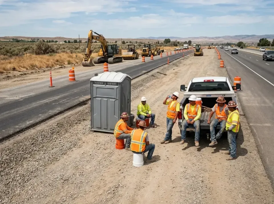 highway-road-construction-crew-007 — frequently asked questions, Porta Potty and Restroom Rentals in Ferdinand, IN